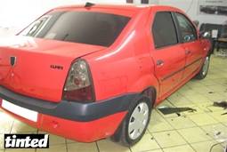 Folie auto Dacia Logan 18 Folie auto Dacia Logan 18